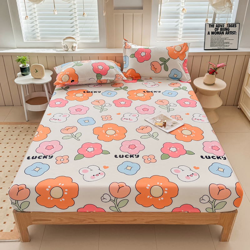 Single-layer bed hat, new cross-border cartoon cute bed hat print, Class a source factory clearance sale, single piece pic 2