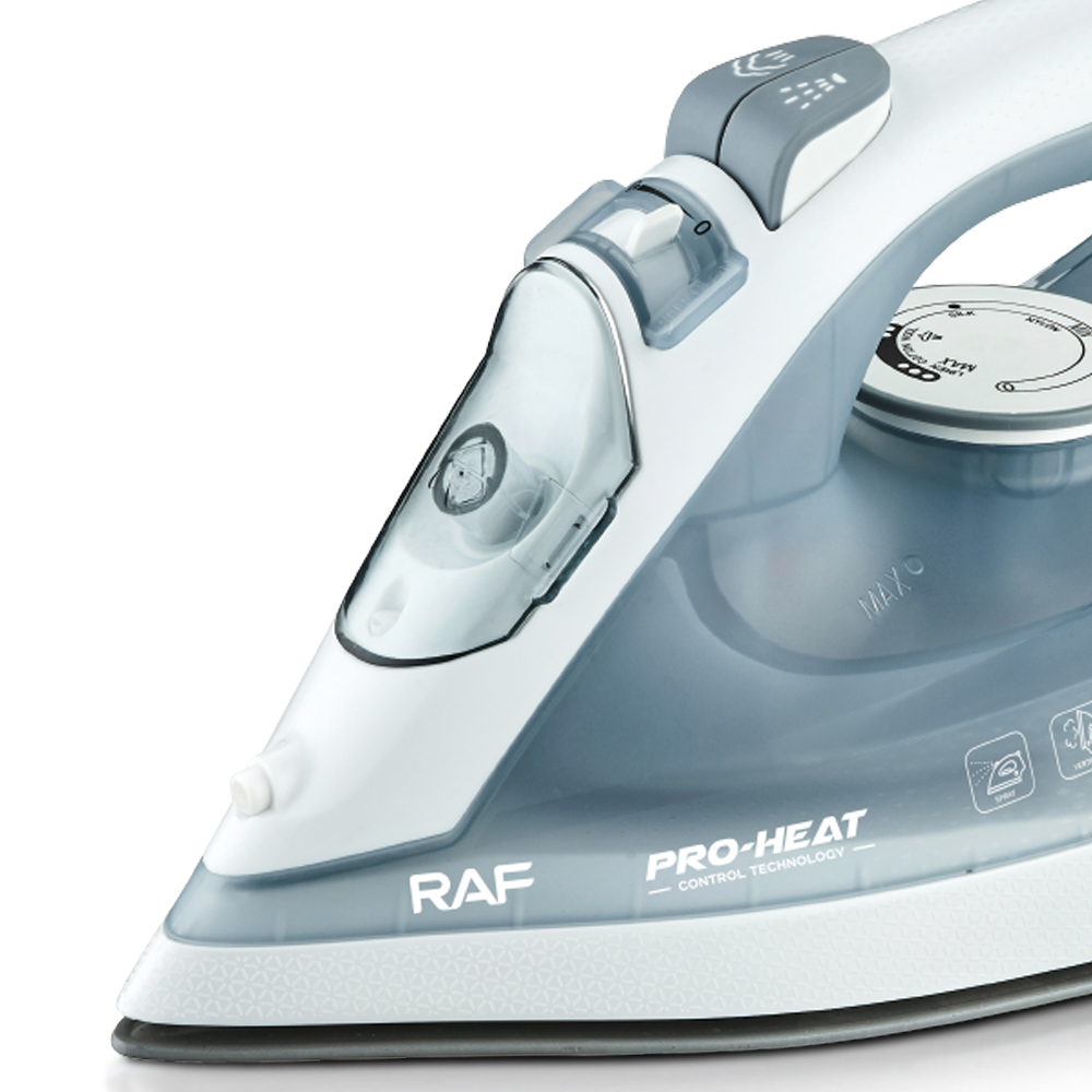 RAF European Standard cross-border household steam iron 0.3L handheld hanging electric iron with wire, dry and wet dual-purpose 2200W pic 12