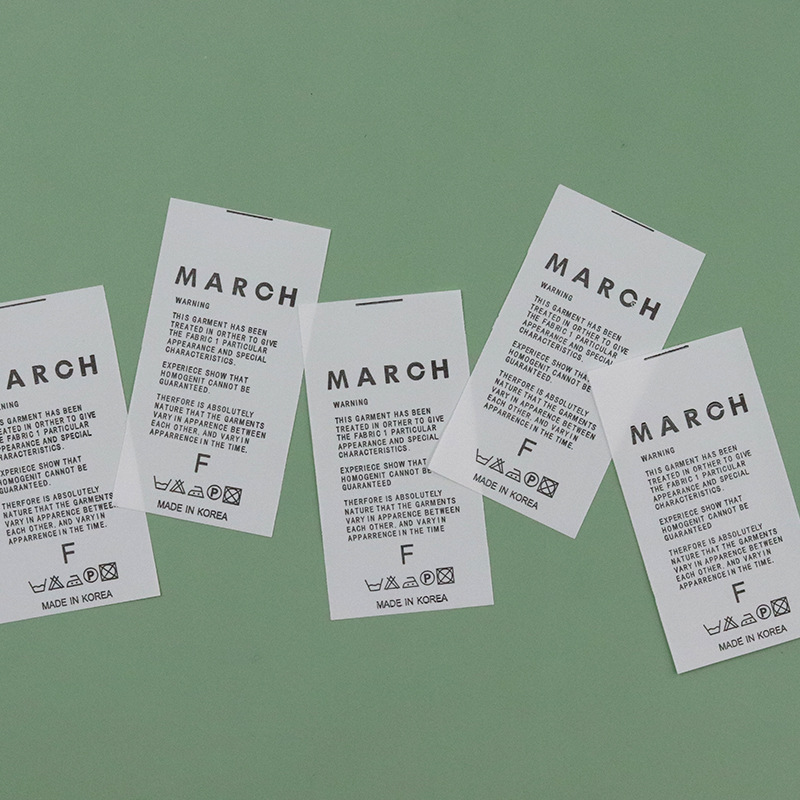 缎带水洗标水洗唛 服装领标布标 童装商标尺码标定 制水洗标