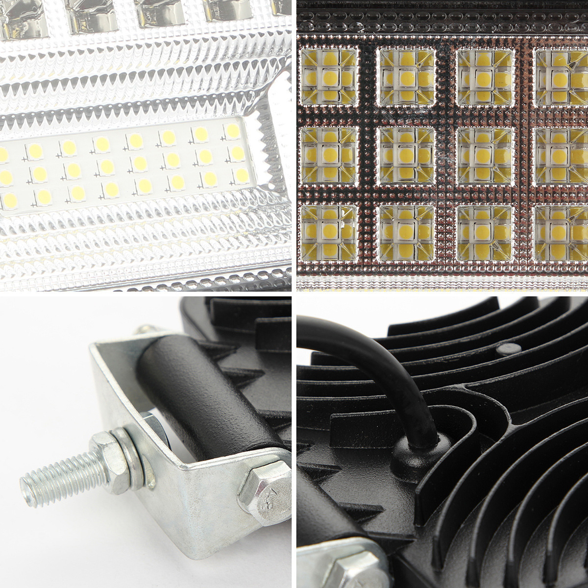 Factory direct sale of new car led square 22w work light, auxiliary truck and off-road motorcycle maintenance spotlight Application Scenario
