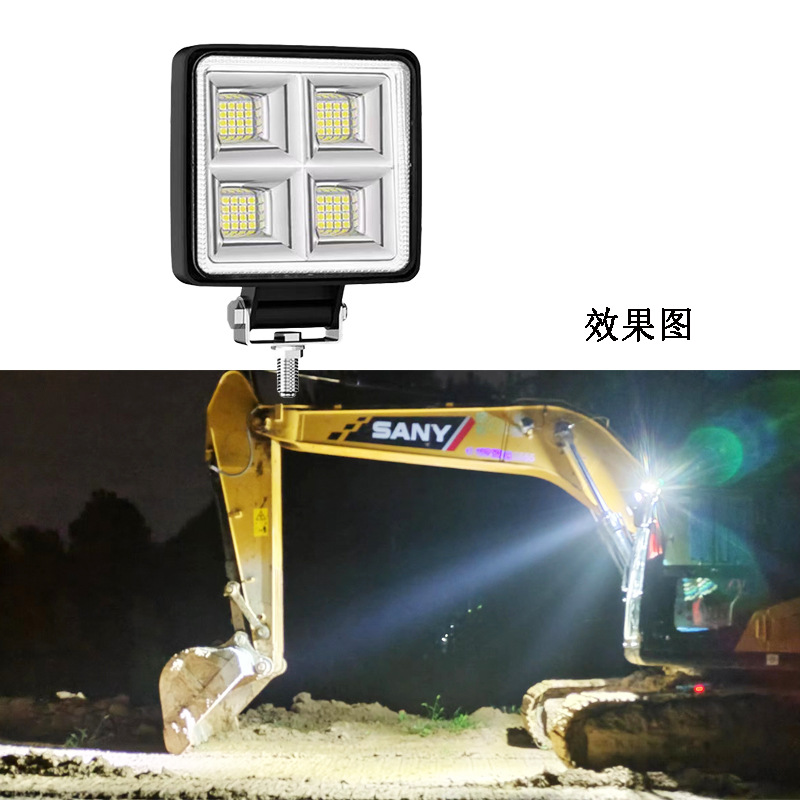 led excavator lights, ultra-bright 12V and 24V, car, truck, shovel, forklift, electric motorcycle headlights, reversing lights Application Scenario