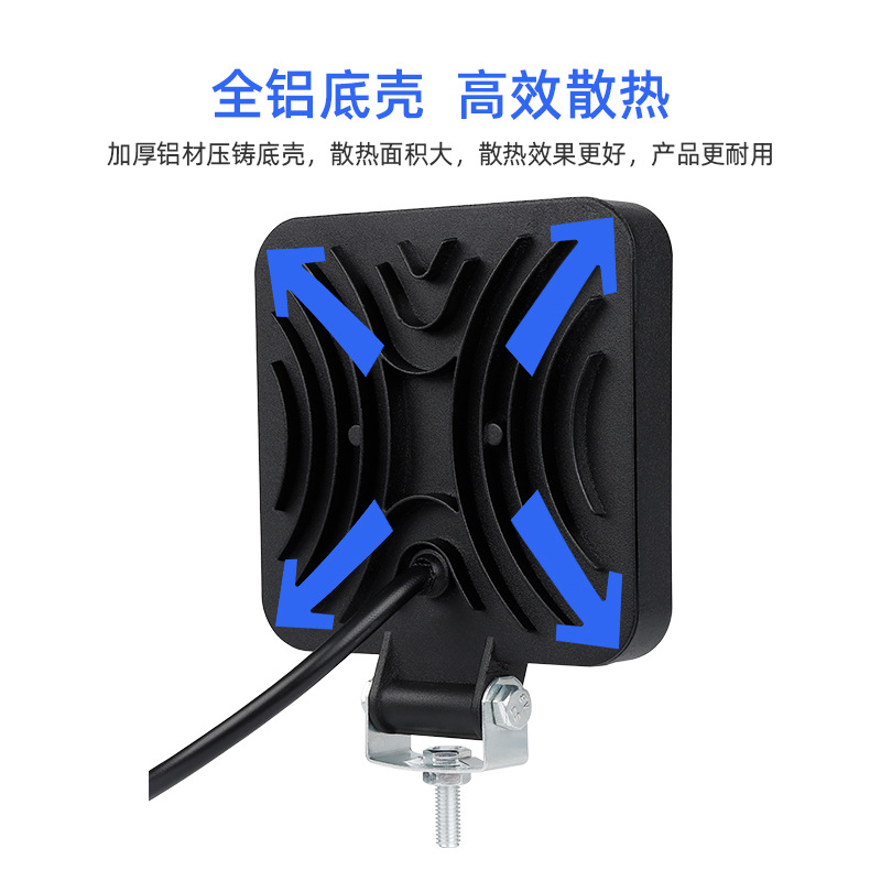 Universal square work light, inspection light, universal led spotlights, high-brightness and strong light, car, off-road and motorcycle headlights Application Scenario