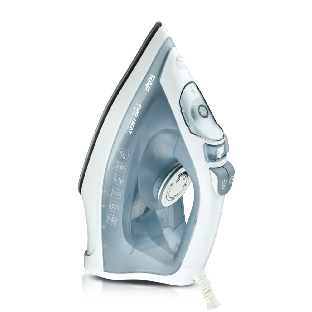 RAF European Standard cross-border household steam iron 0.3L handheld hanging electric iron with wire, dry and wet dual-purpose 2200W pic 11