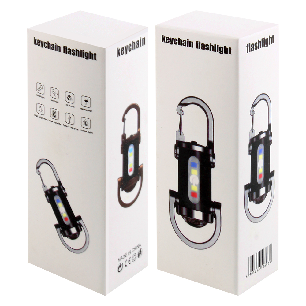 KINSACH Star Source Plastic type-c Keychain Flashlight Application Scenario