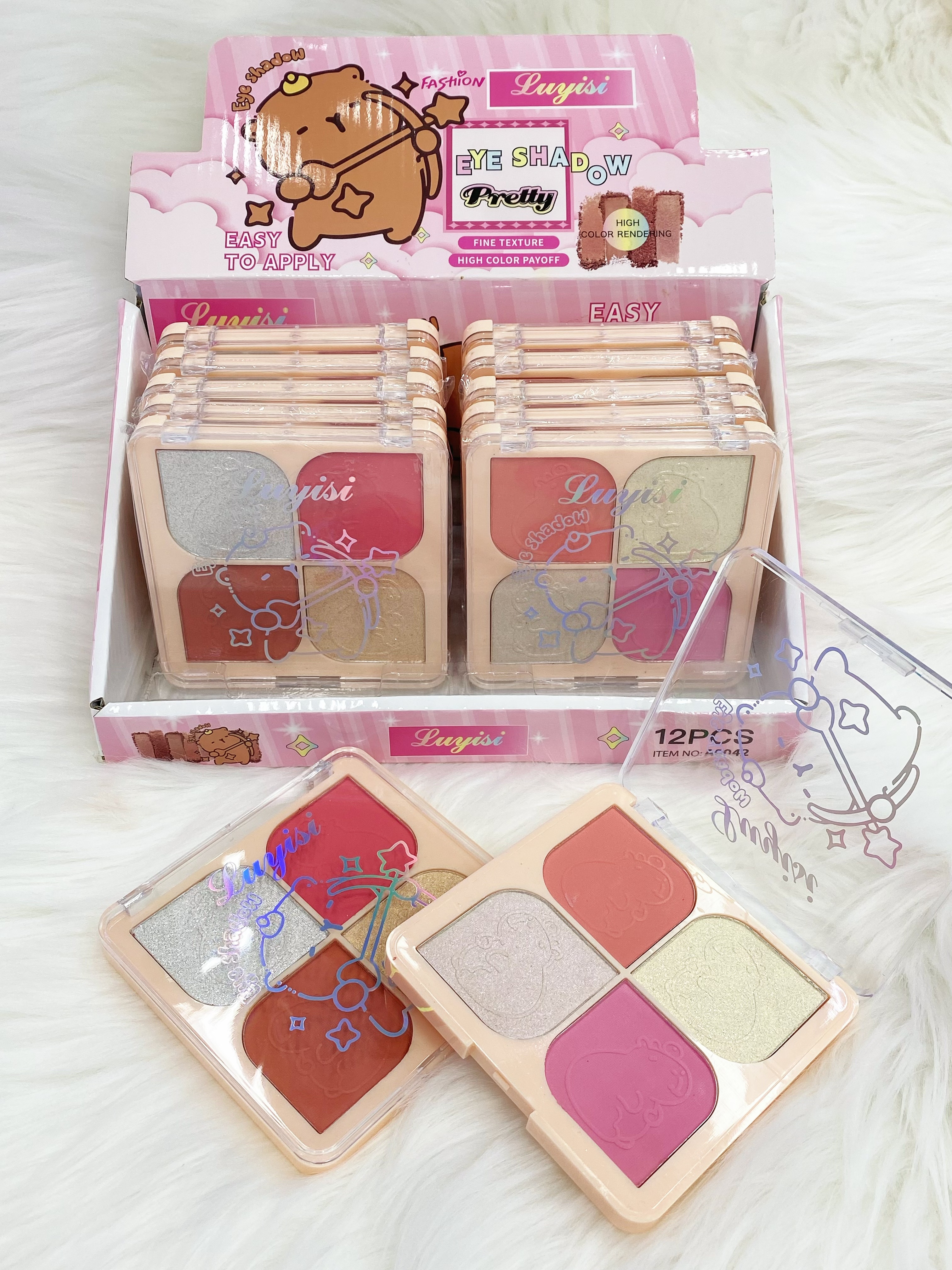 annier Kapi Bar La Cheek Red Highlight Set is a must-have for beginners with long-lasting color rendering Application Scenario