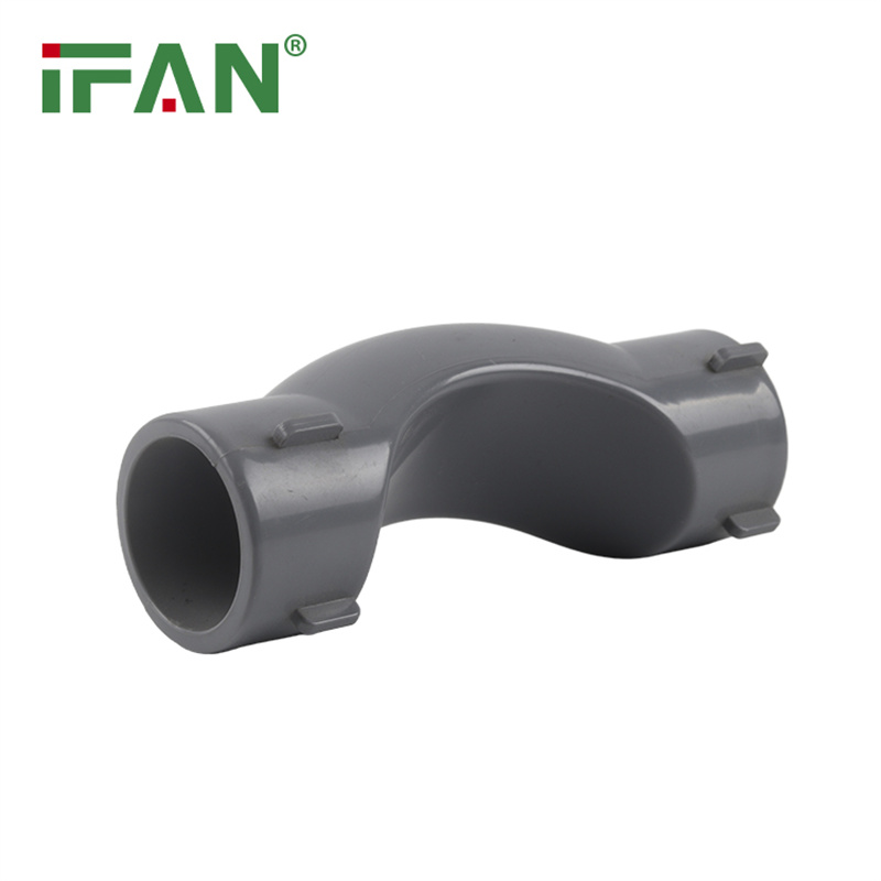 IFAN SCH80 Plumbing Short Cross Bend CPVC PVC Pipe Fittings细节图