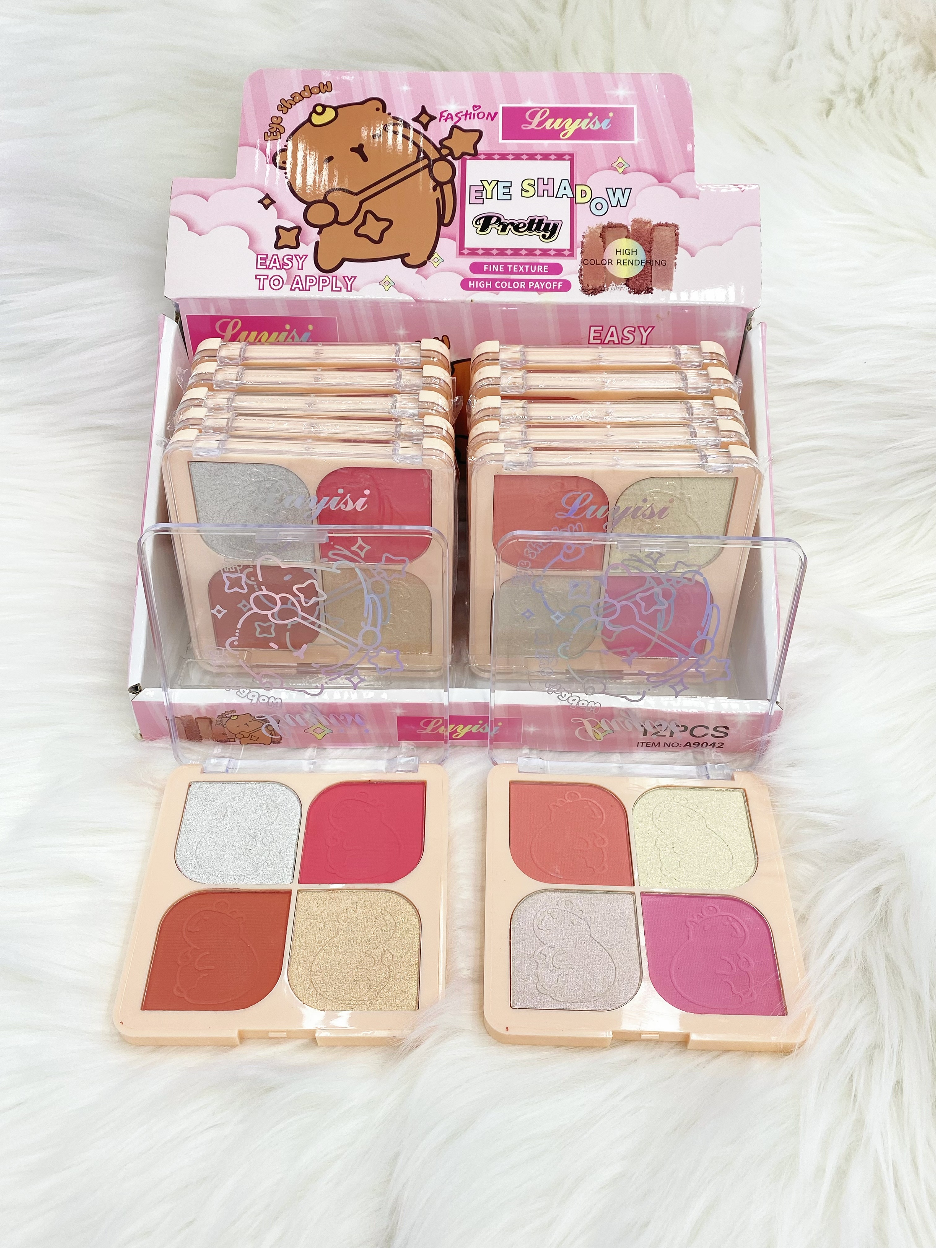 annier Kapi Bar La Cheek Red Highlight Set is a must-have for beginners with long-lasting color rendering full figure
