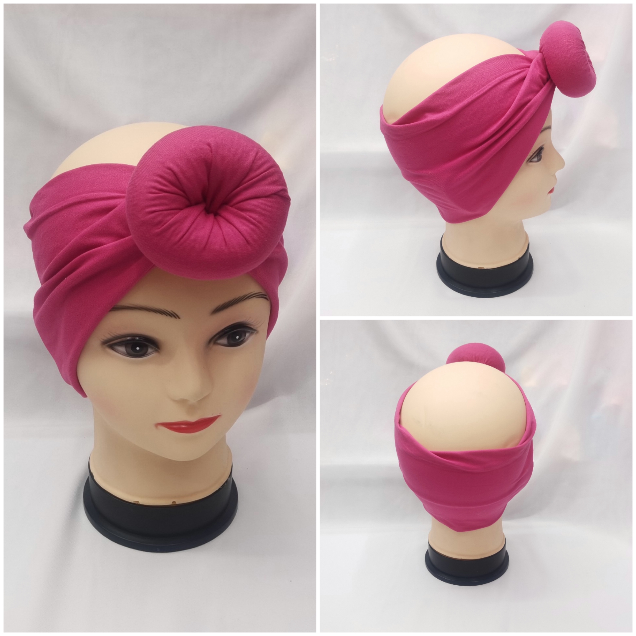 跨境ins爆款秋冬新款儿童褶皱多色花朵帽新生儿印度帽宝宝棉帽子