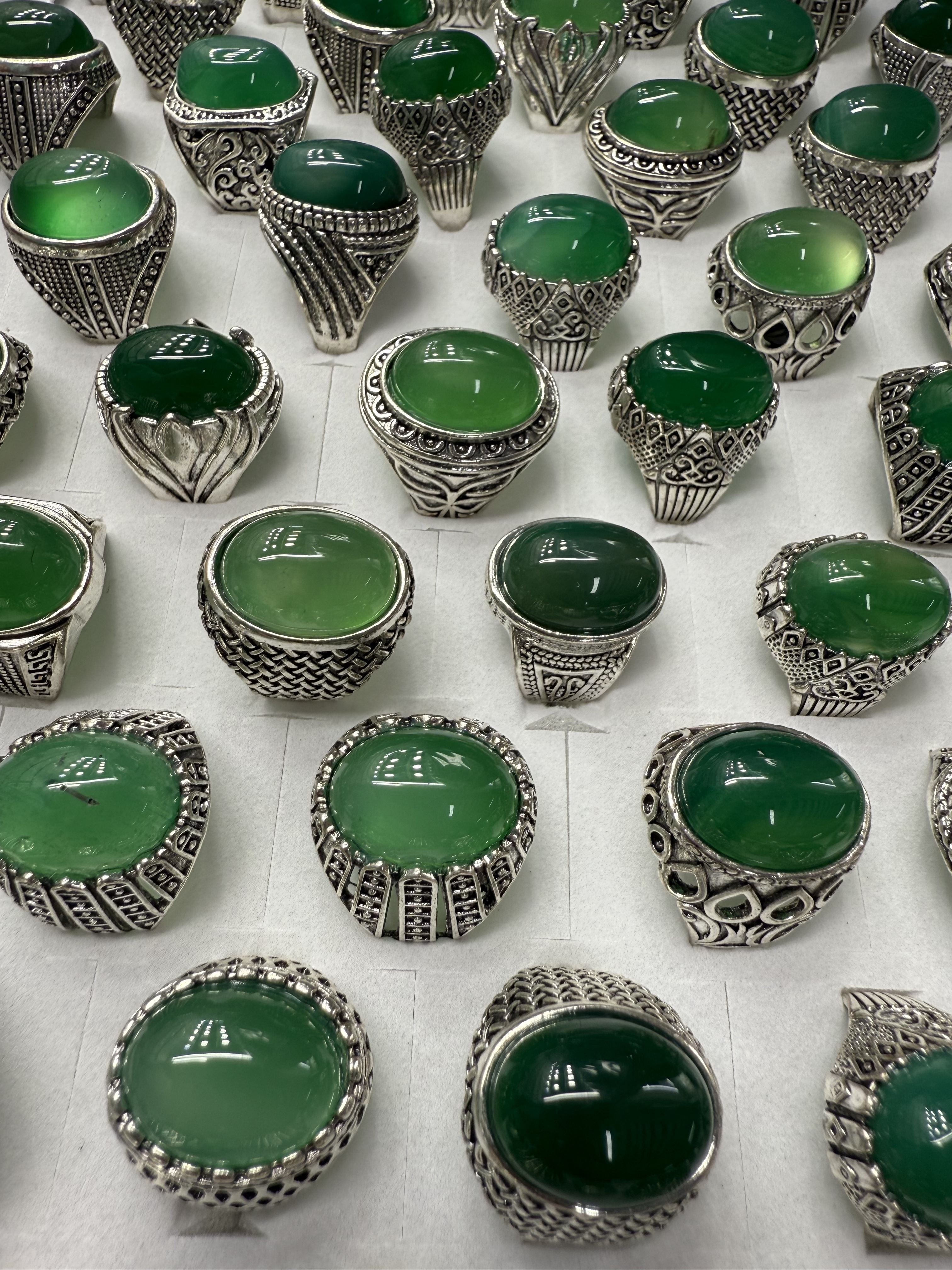 戒指/戒托/彩色锆石戒指/925银戒指/锆石戒指细节图