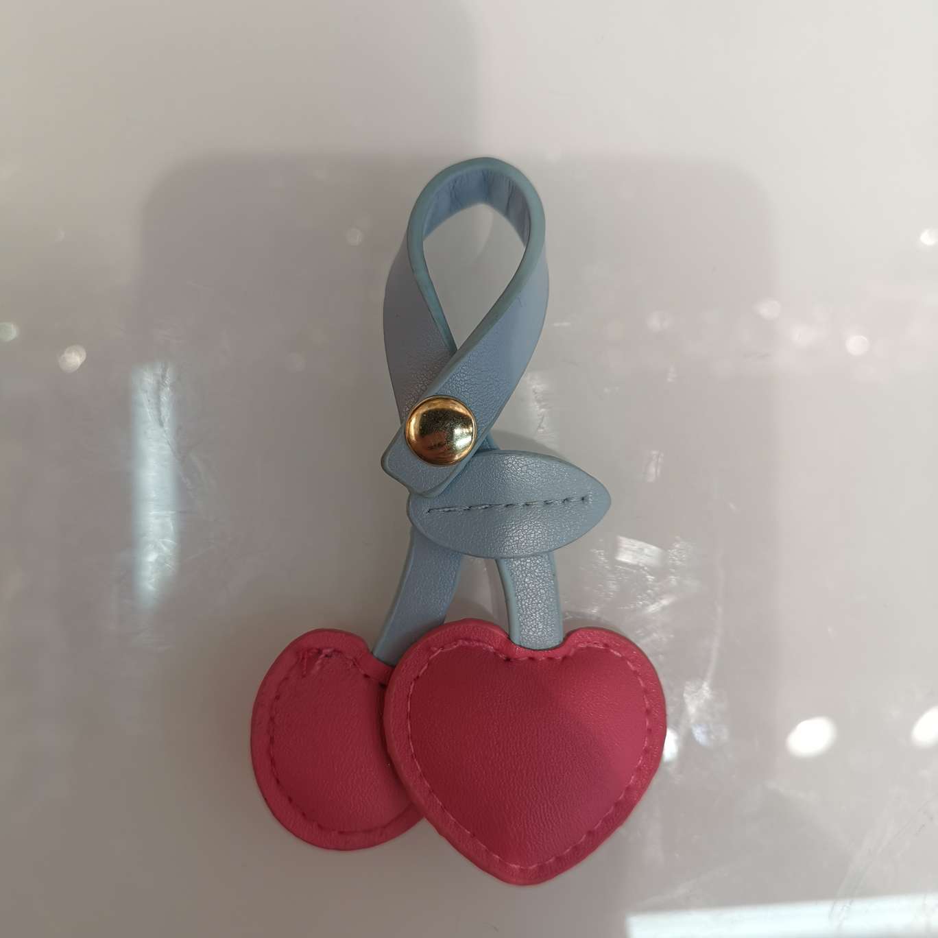 最新款流行爆款Pu皮樱桃包包饰品挂件饰品