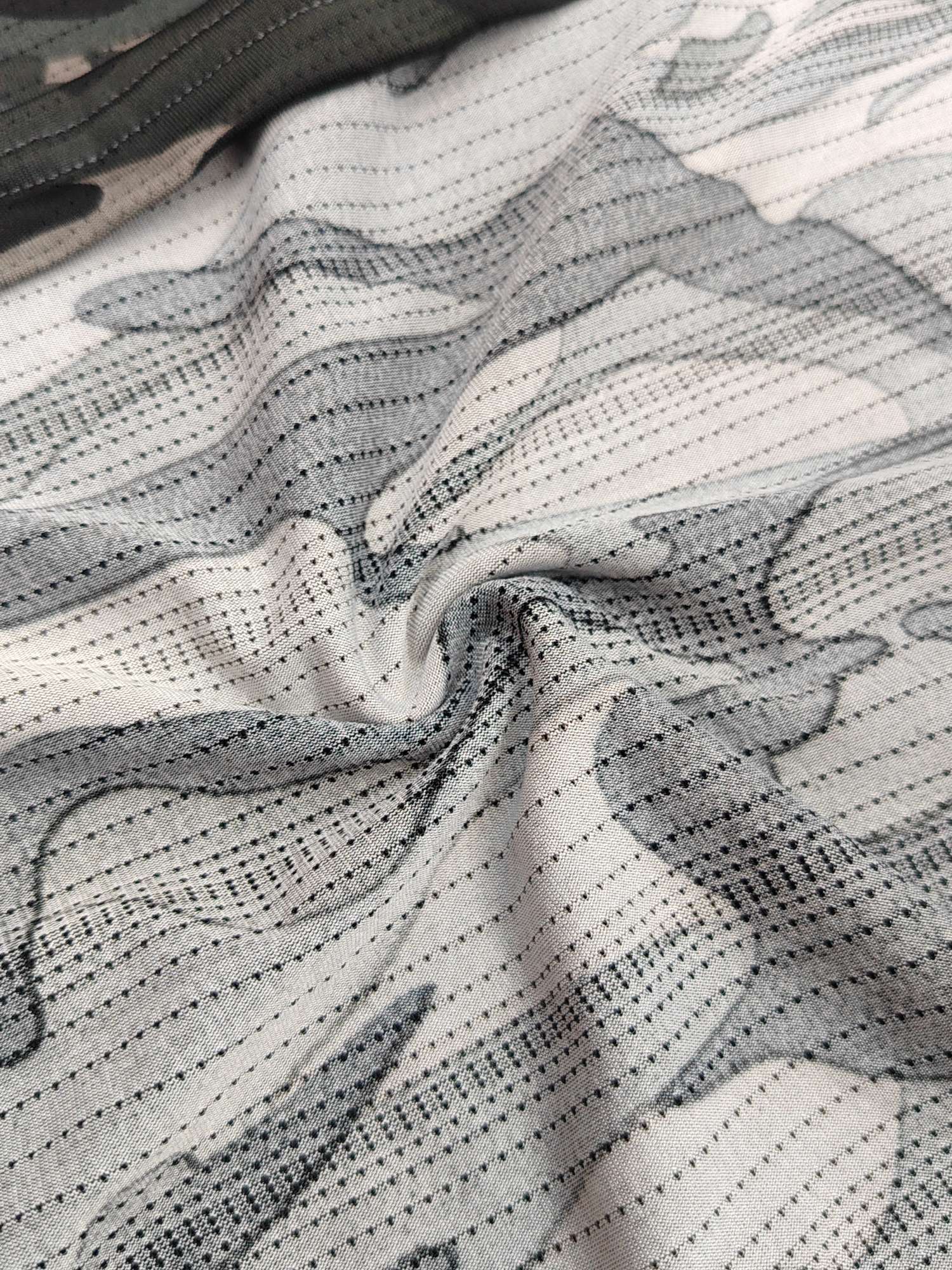 Cross-border camouflage clothing, high-grade polyester and ammonia high-elasticity fabric, full-body printed camouflage clothing, breathable and sweat-absorbent, professional sports and outdoor training camouflage clothing, high-elasticity breathable and comfortable sports clothing customization detail image 15