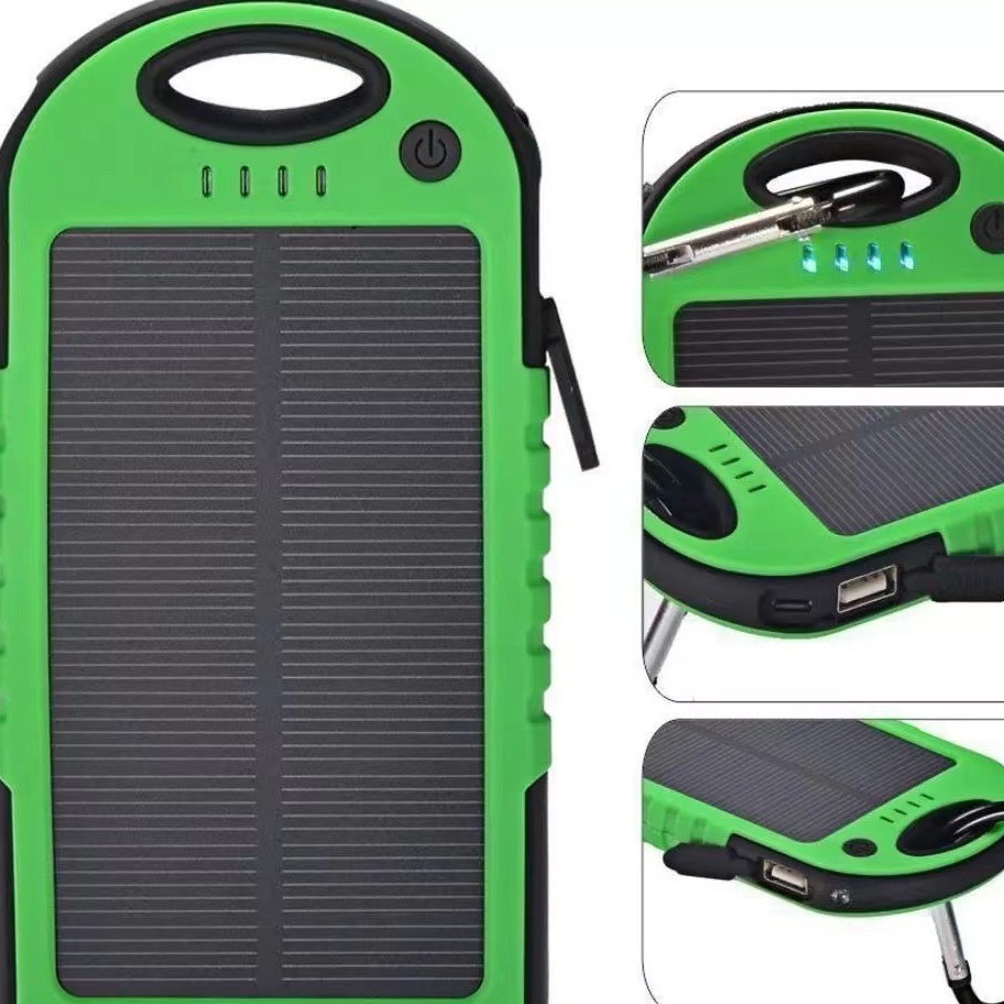 Suitable For Foreign Trade Manufacturers, 5000Mah Solar Power Bank, Mobile Phone Power Bank Can Be Printed With Logo Specification drawing