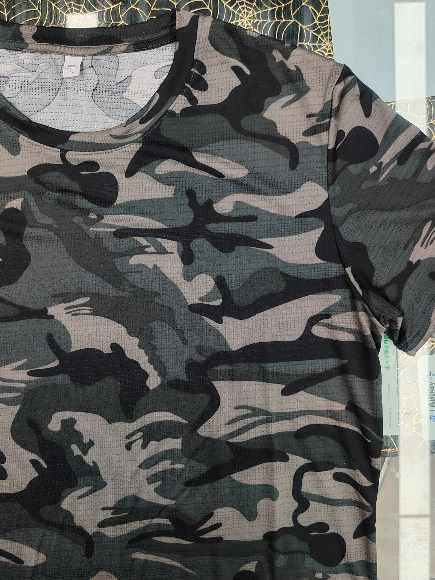 Cross-border camouflage clothing, high-grade polyester and ammonia high-elasticity fabric, full-body printed camouflage clothing, breathable and sweat-absorbent, professional sports and outdoor training camouflage clothing, high-elasticity breathable and comfortable sports clothing customization detail image 10