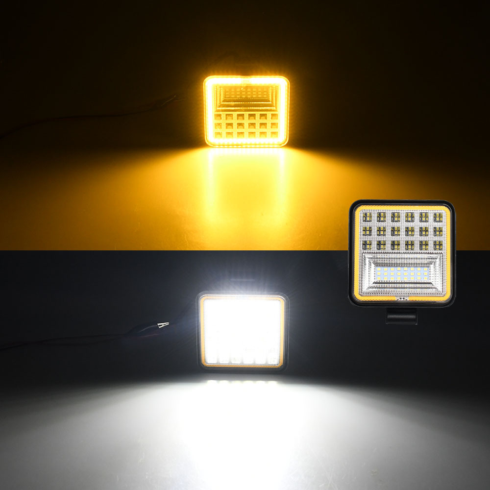 LED truck spotlights with ultra-bright and strong diffused light, 12 volts and 24 volts, universal headlight for forklifts, excavators and harvesters Application Scenario