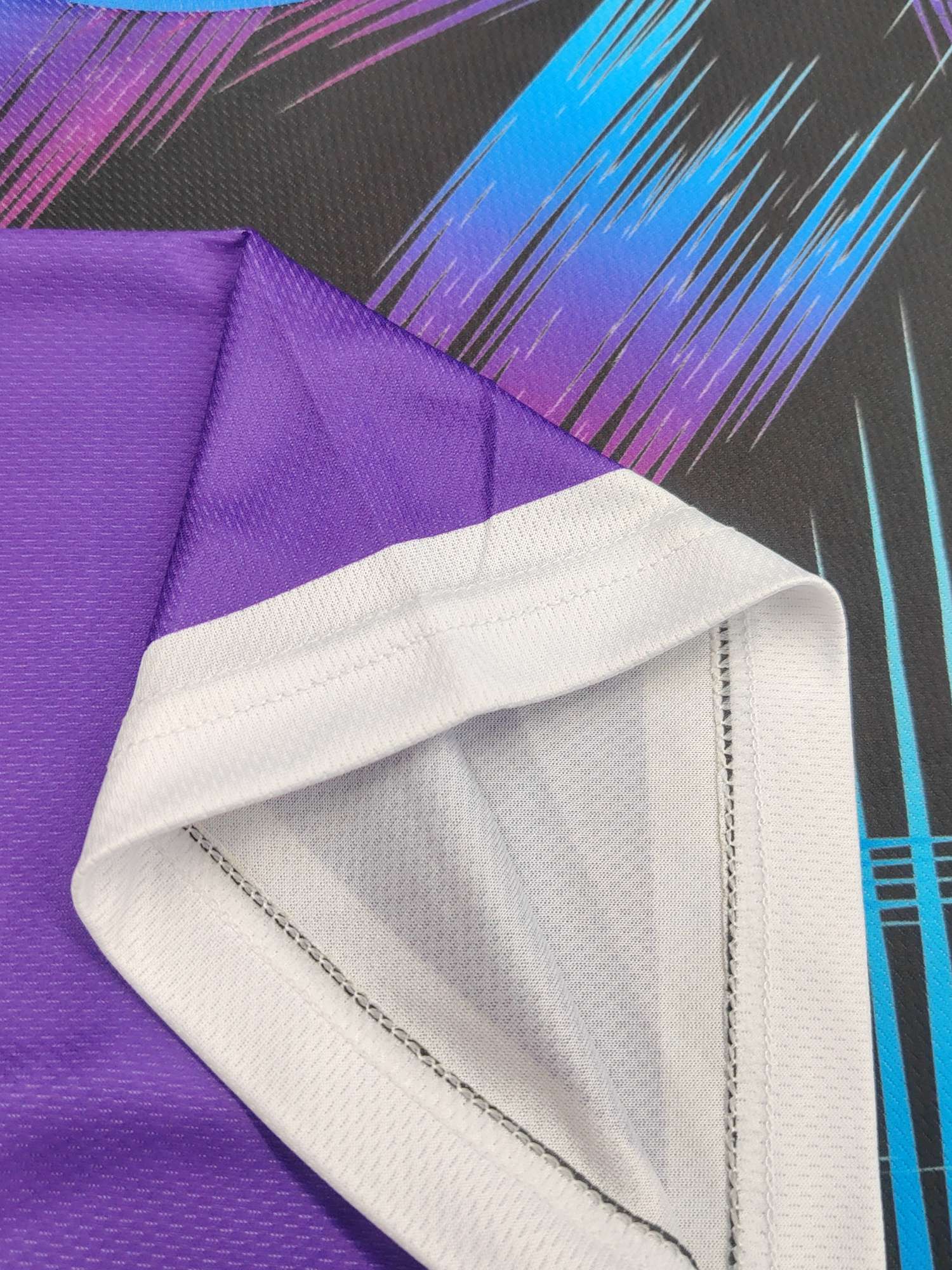 Cross-border sportswear, high-grade mesh breathable fabric, full-body printed sportswear, breathable and sweat-absorbing professional sports outdoor training sportswear, high-elasticity breathable and comfortable sportswear customization FG1612-16 detail image 10