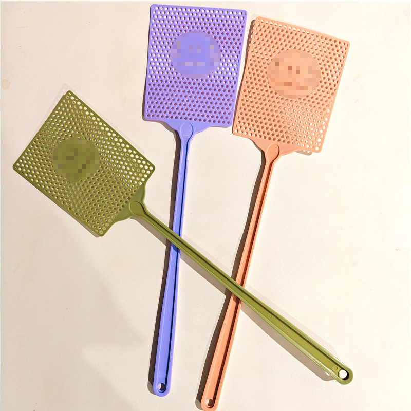 【 Outside 】0972 Fly swatter 10/ pack 600/ piece 0972 Fly swatter that won't break flies for home use, thickened mesh surface, mosquito swatter that won't break, manual durable fly swatter 1 yuan per batch Item Picture