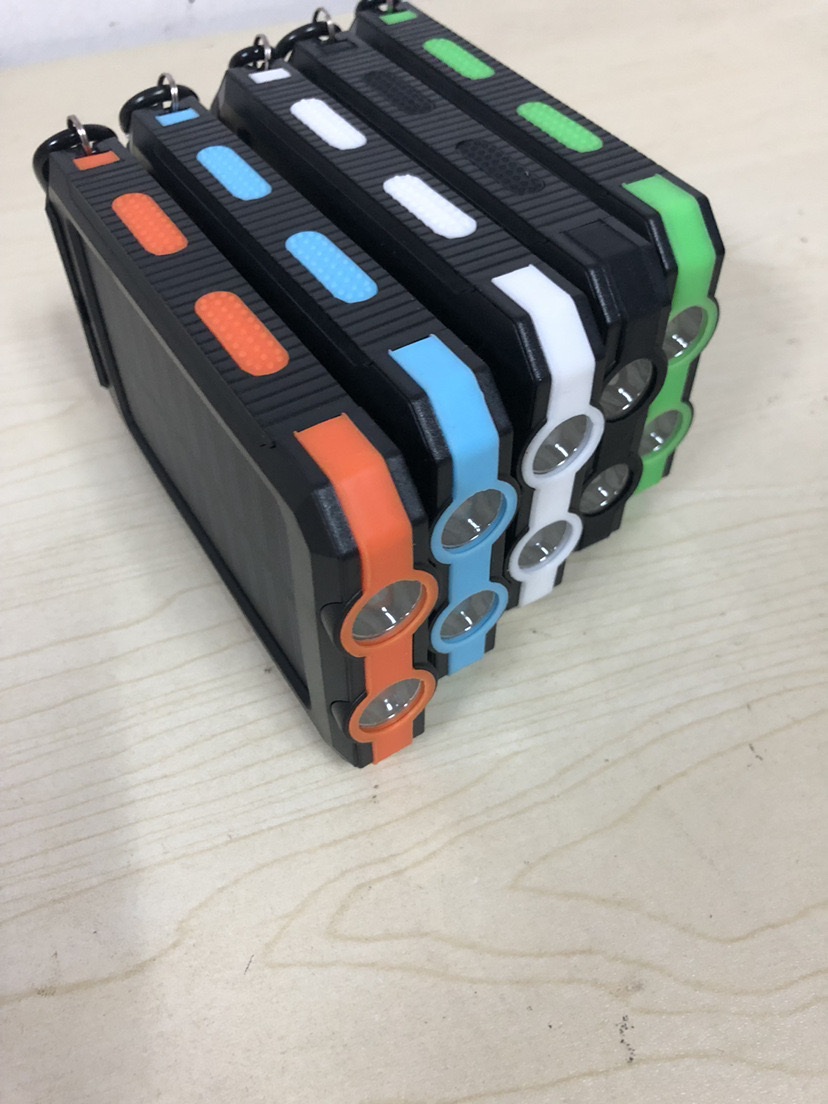 Cross-Border Wholesale And Export Of Outdoor Waterproof Solar Power Banks With A Capacity Of 20,000Mah, Camping Lamps, Compasses And Power Banks Item Picture