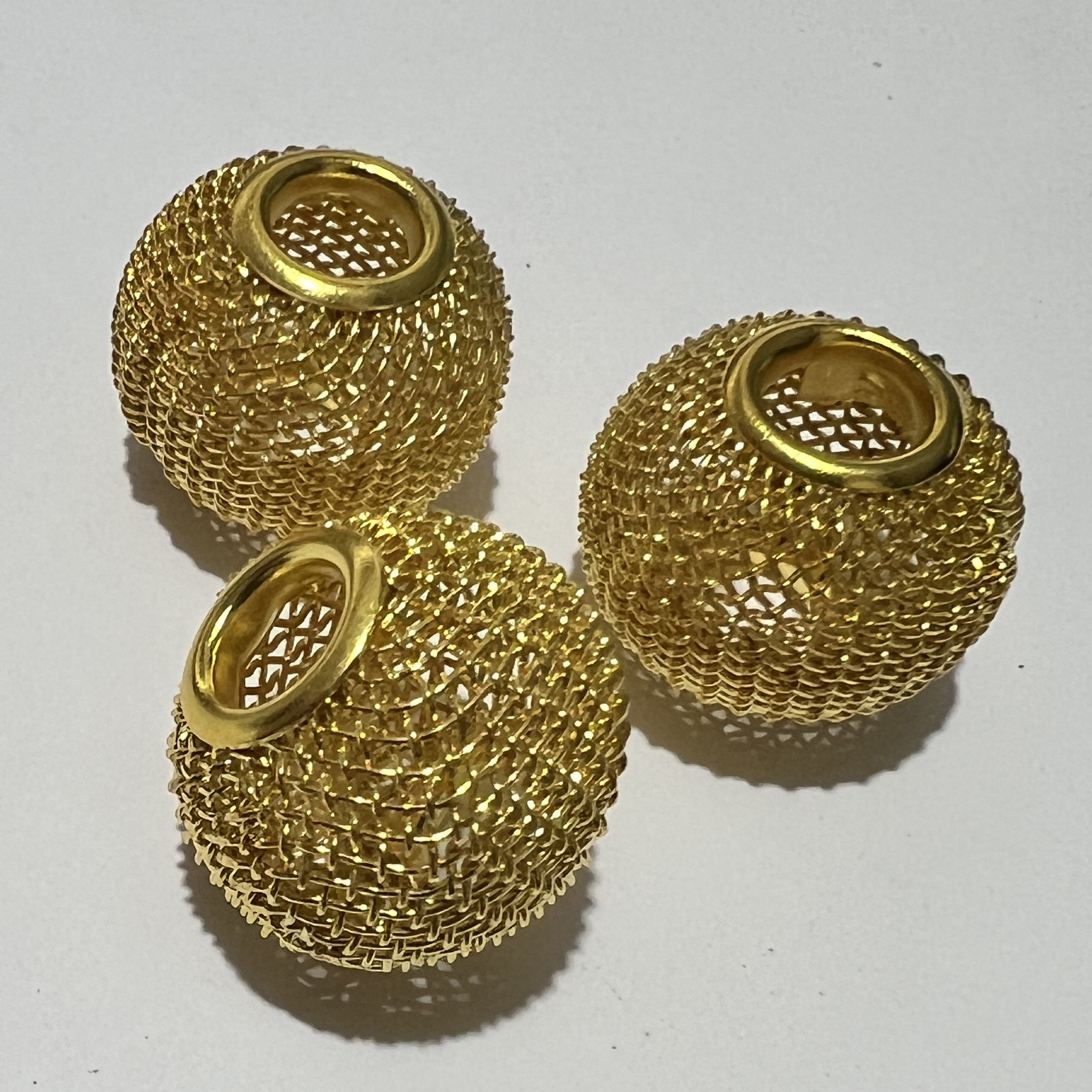 网球圆珠手链隔珠散珠子手工diy自制手链串珠材料项链饰品配件