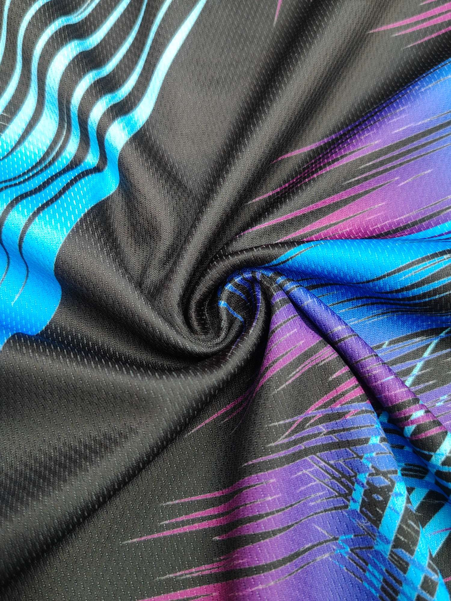 Cross-border sportswear, high-grade mesh breathable fabric, full-body printed sportswear, breathable and sweat-absorbing professional sports outdoor training sportswear, high-elasticity breathable and comfortable sportswear customization FG1612-16 Item Picture