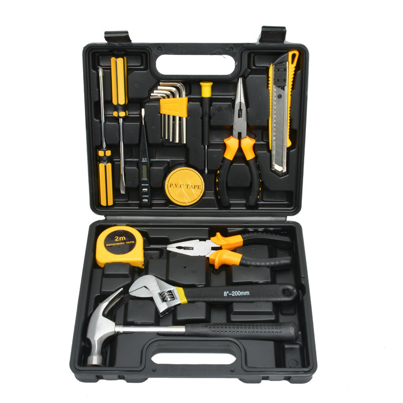 工具组套家用工具套装盒装手动工具多功能
