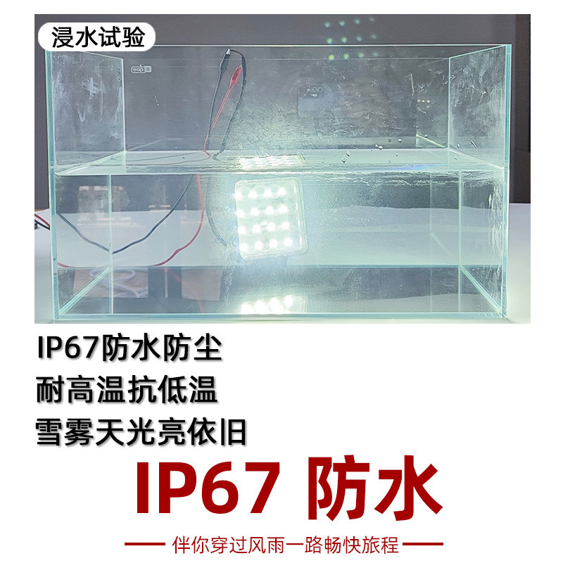 Factory direct sale of 42W automotive led lens work lights, off-road vehicle, truck and motorcycle spotlights, and inspection lights Application Scenario