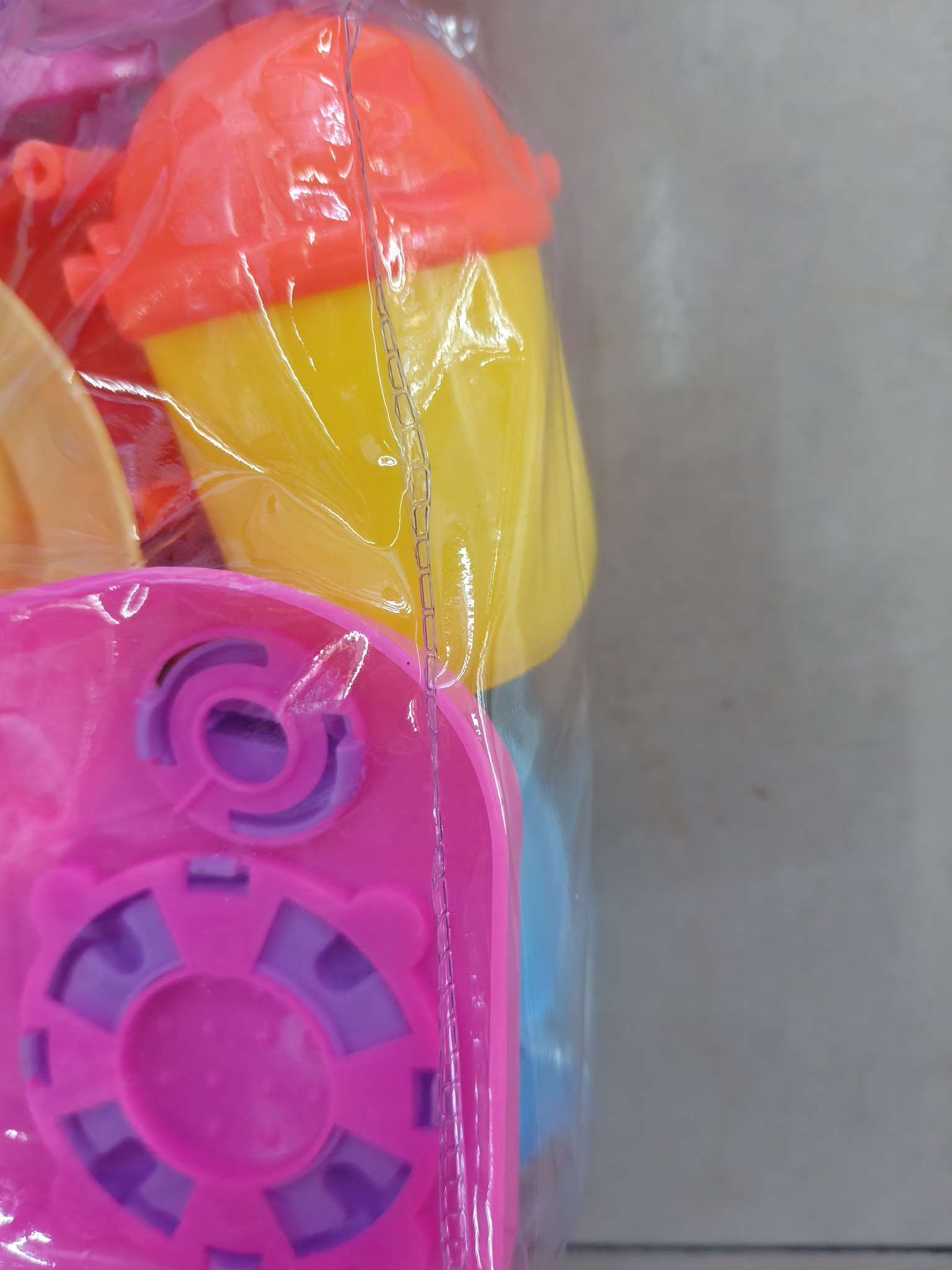 新款过家家餐厨具玩具，塑料手提袋包装。6.75元/包，120包/箱。儿童玩具热销内贸外贸细节图