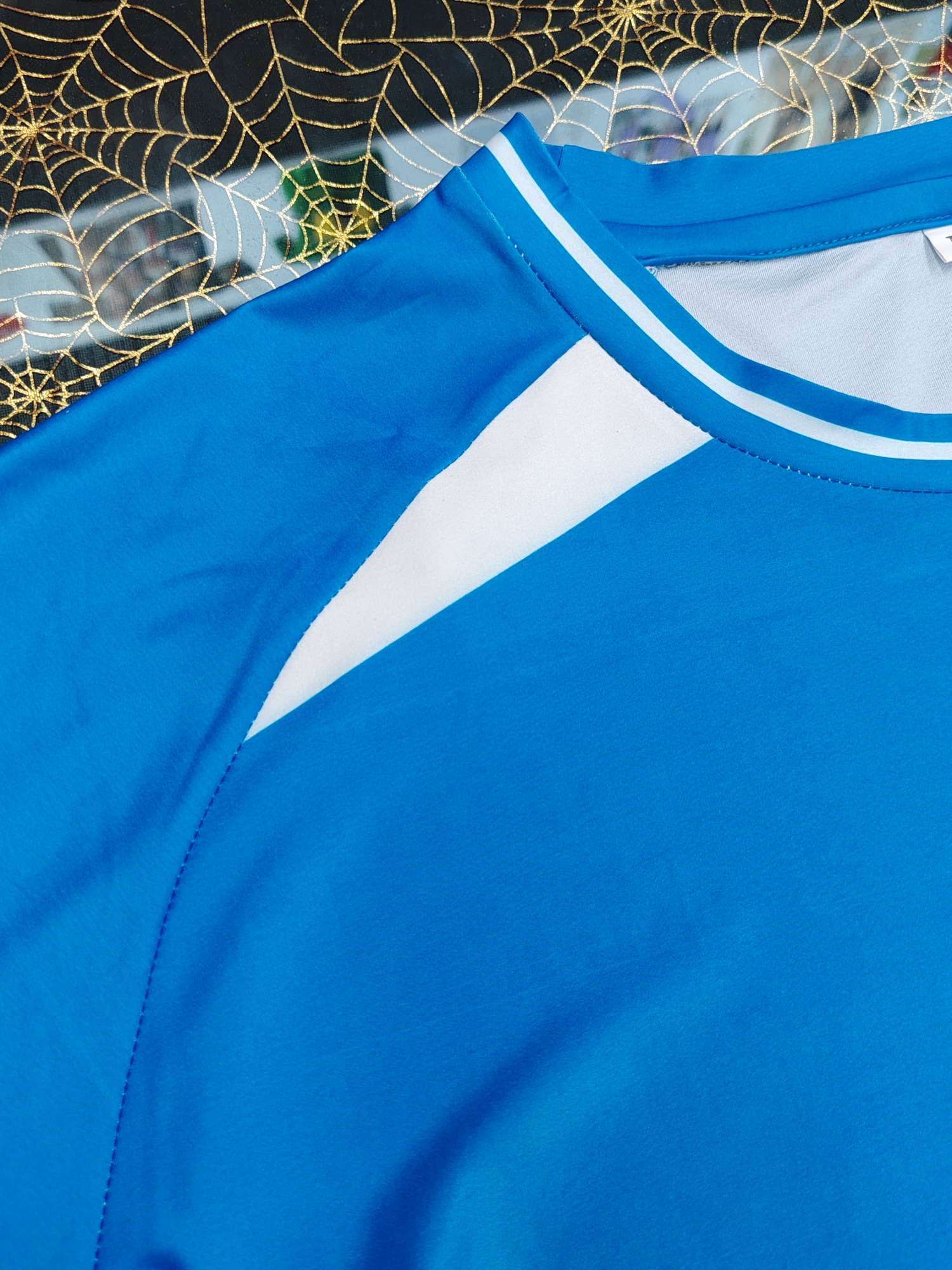 Cross-border sportswear made of high-grade polyester and ammonia silk fabric, full-body printed sportswear, breathable and sweat-absorbing professional sports outdoor training sportswear, breathable and comfortable sportswear customization FG1610-2 detail image 10
