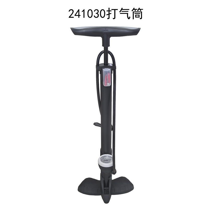 241030带表落地气筒篮球玩具充气泵自行车打气筒汽车气筒便携家用单车打气筒