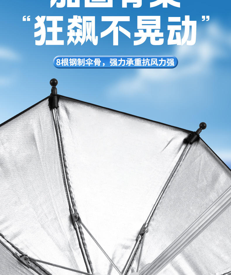 Electric bike sunshade umbrella, mobile phone stand, bicycle, electric bike, motorcycle, food delivery rider navigation stand pic 11