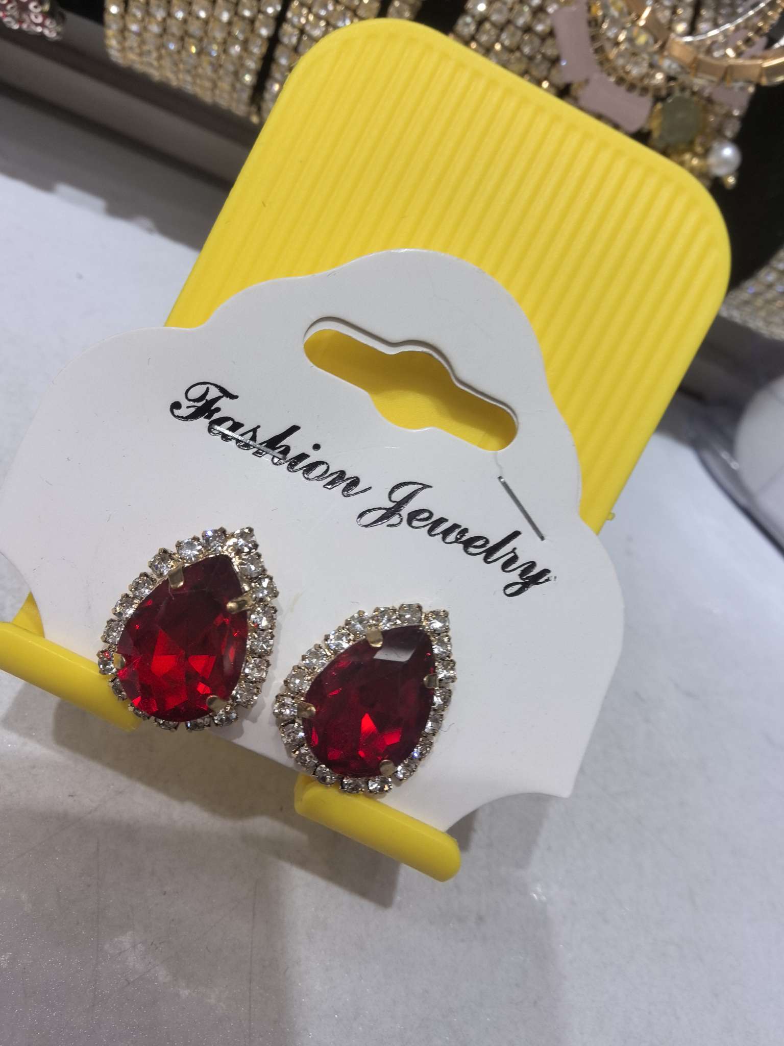 20125流行饰品潮流饰品百家姓定制淡水珍珠石榴石手环 18K金饰品 手串 定制 其他饰品 独特设计精致工艺18k金饰品白底实物图