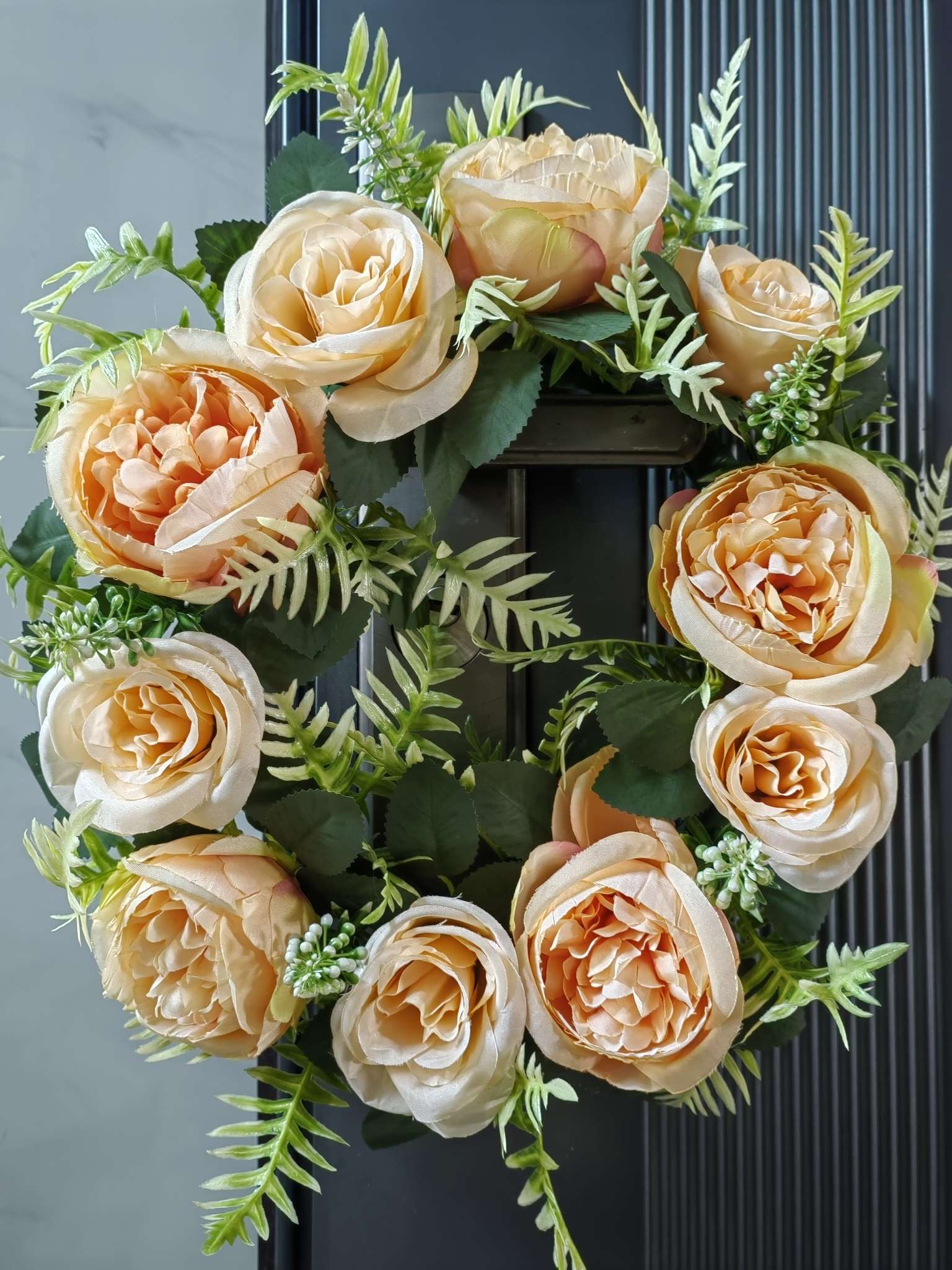 Peony and rose garlands Application Scenario