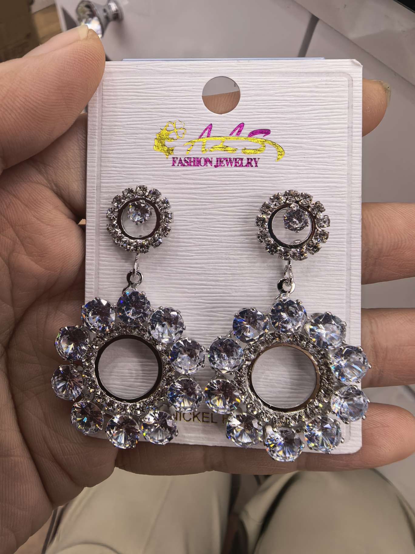 锆石饰品耳钉套装 独特设计耳饰 精致时尚耳钉 高品质饰品轻巧舒适耳饰