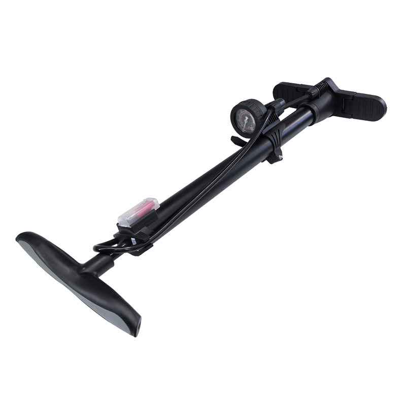241029 inflador de aterrizaje con reloj bomba inflable de juguete de baloncesto inflador de bicicleta inflador de coche inflador de bicicleta portátil para el hogar Specification image
