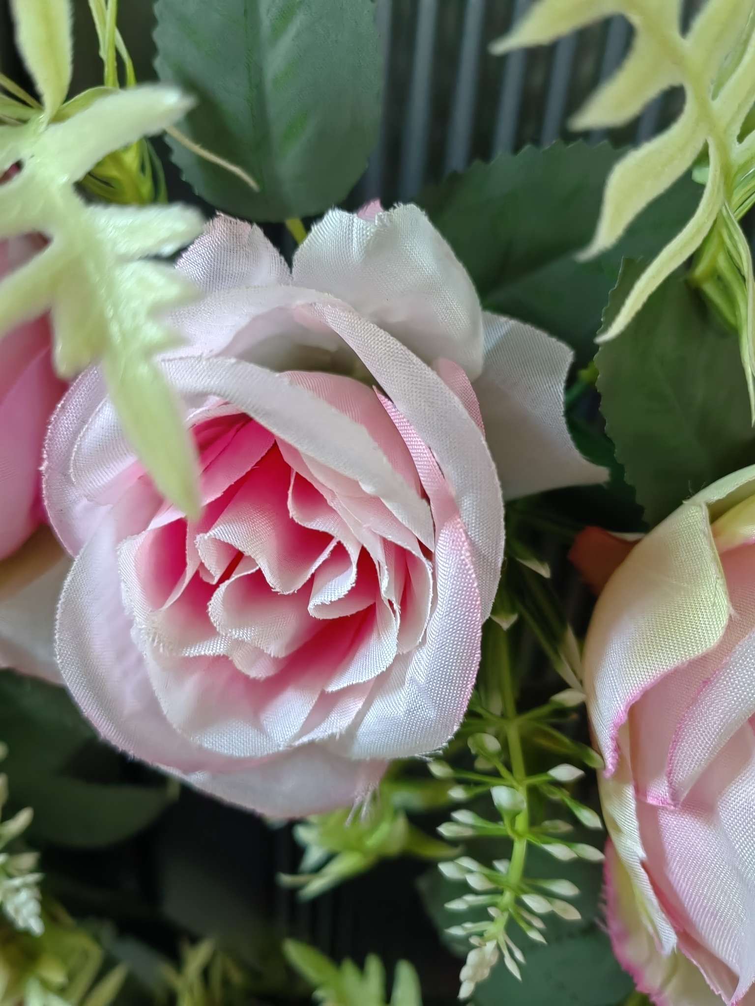 Peony and rose garlands detail image 3