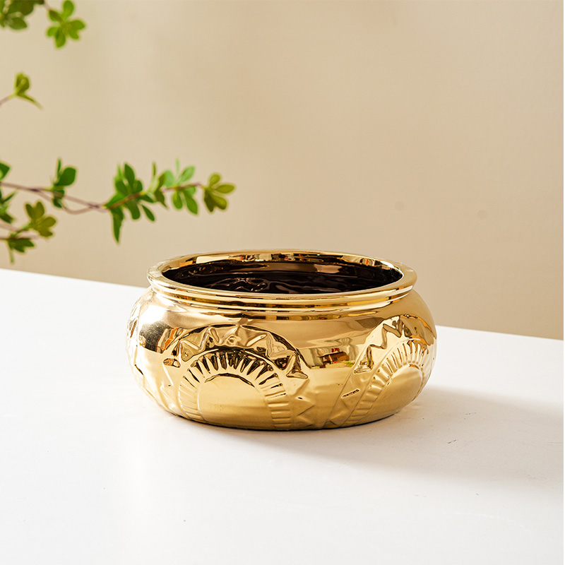 花瓶/玻璃花瓶/陶瓷花瓶/花盆陶瓷/香炉白底实物图