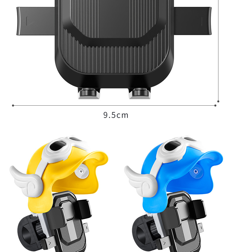 小头盔手机支架 骑手导航支架 踏板摩托电瓶车自行单车手机支架详情19