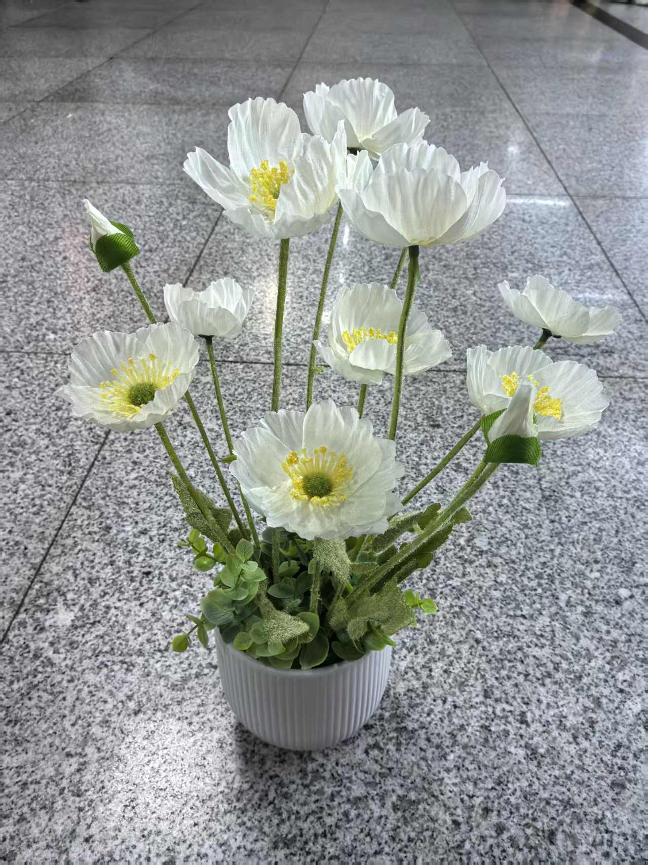 假花/仿真花盆栽/假花仿真花/仿真柿子/饰品胸针产品图