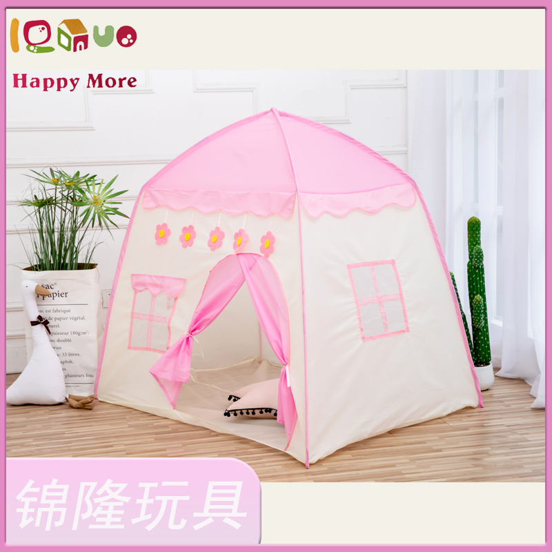 Little flower doll castle Villa, toy doll house, house play, toy castle, toy children's tent, creative and educational interactive game gifts Specification image