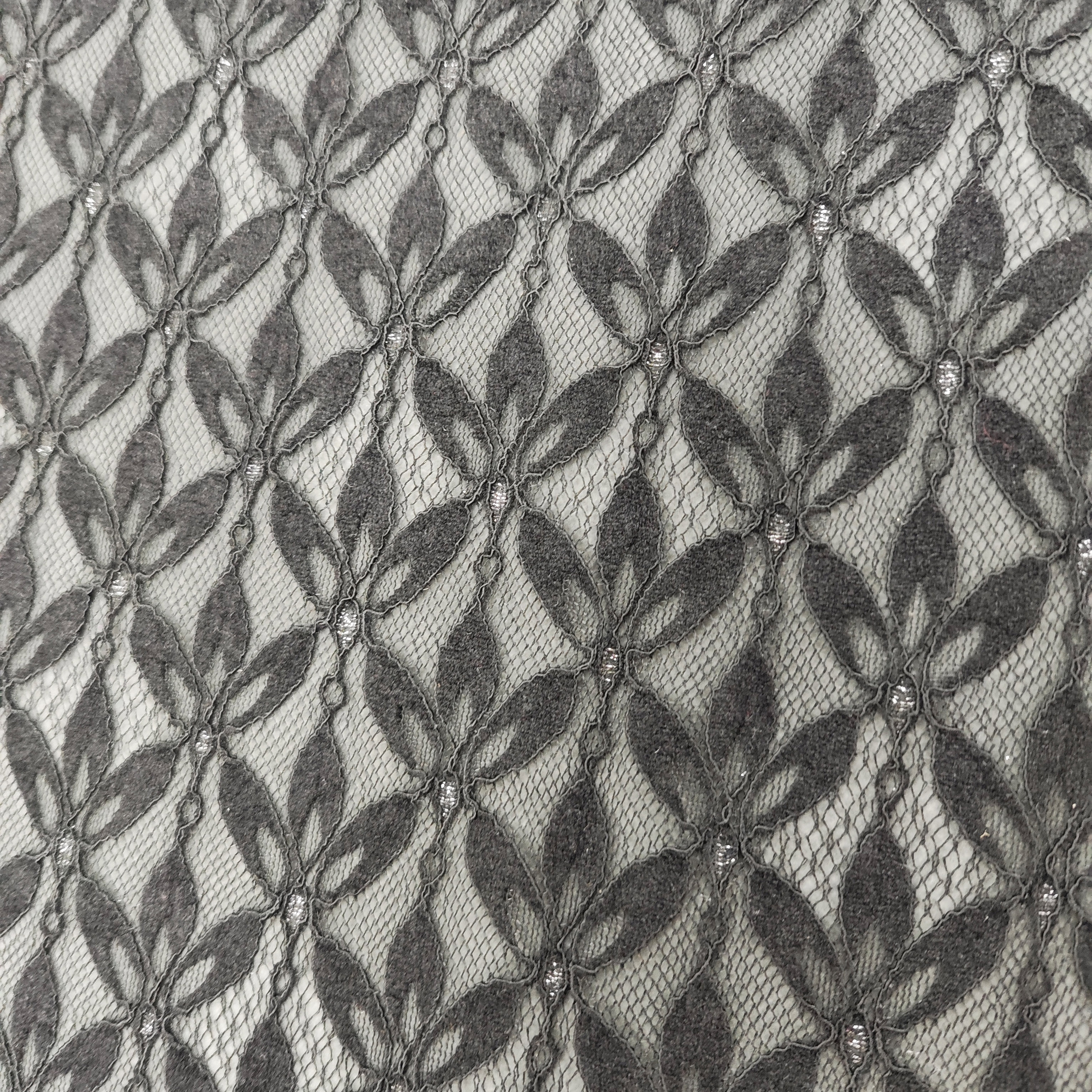 High-quality in-stock gold thread leaf lace clothing fabric, bright silk fabric, sexy cut-out clothing fabric accessories, polyester non-elastic fabric Application Scenario