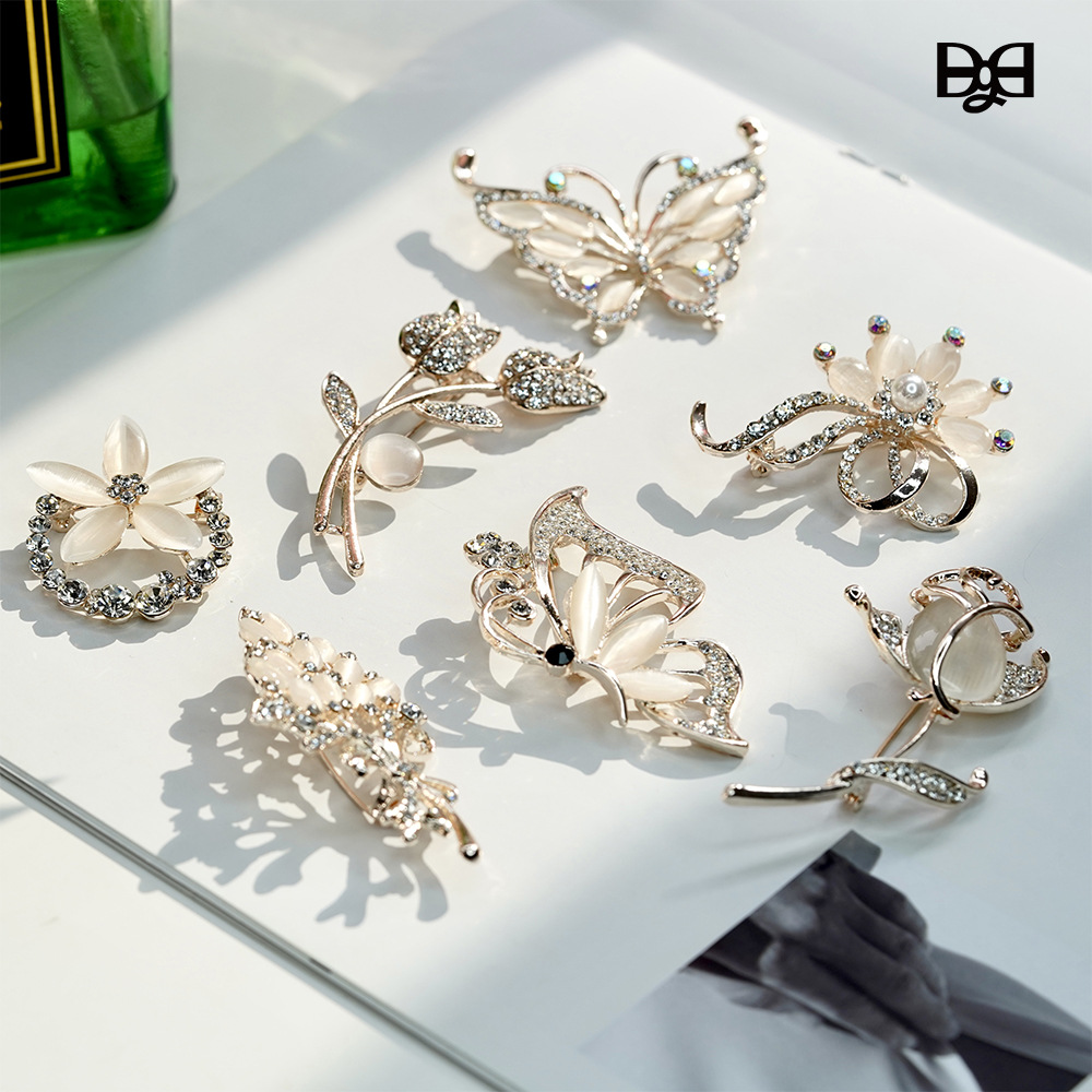  时尚防走光服饰配饰胸花领针时尚服装饰品新款