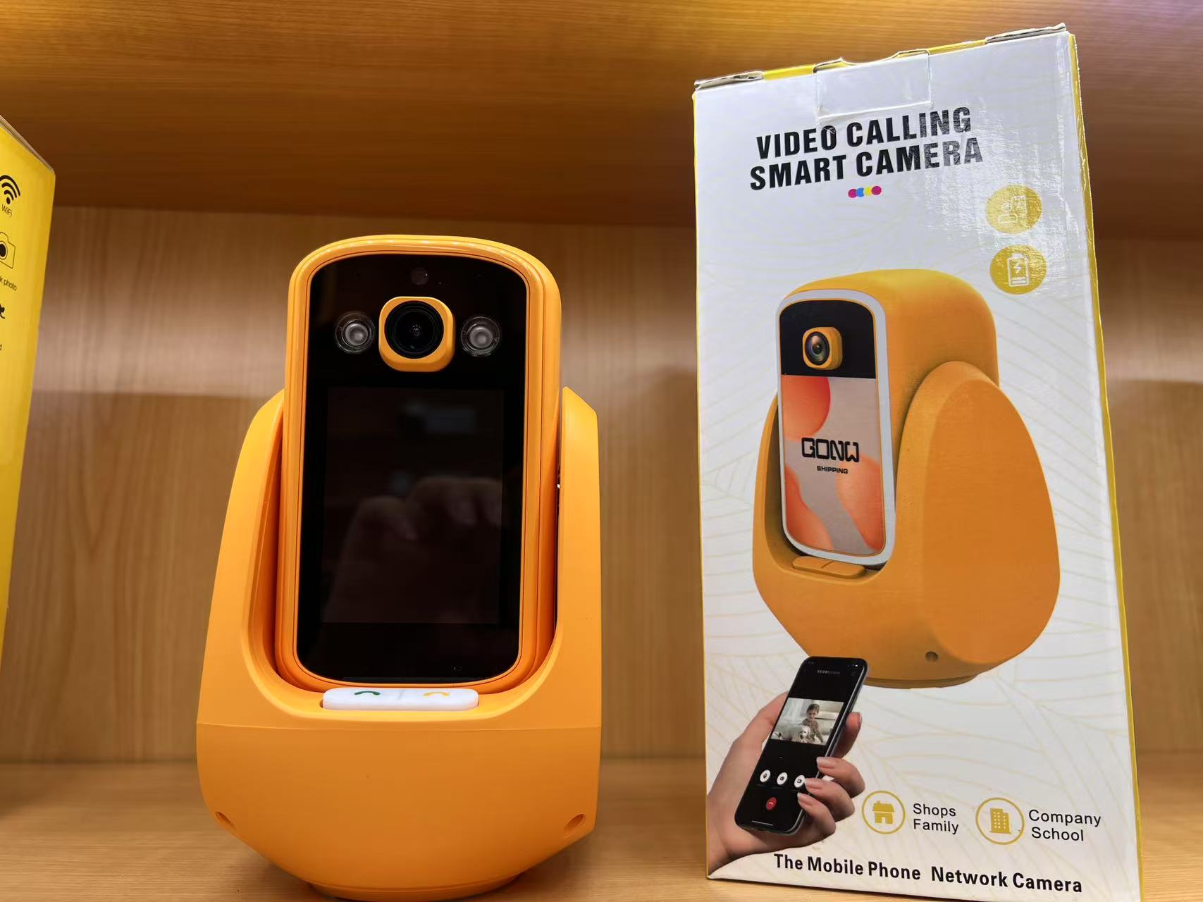 跨境家用可视频对话监控手机远程WiFi/4G智能通话室内高清摄像头