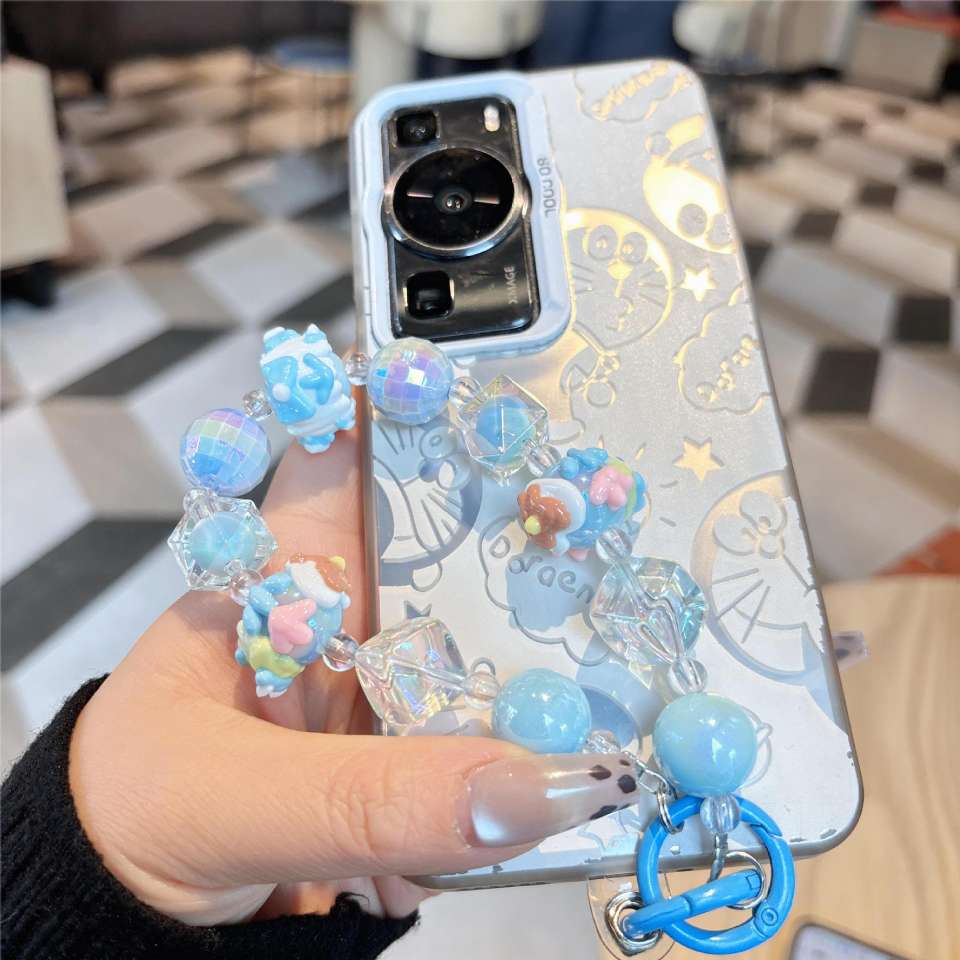 New creative beaded hand-painted dance beads, keychains, mobile phone lanyards, pendants, headphones, bags, bags, hanging decorations, best-selling batch of mobile phone chains, short styles for women, European and American style details Picture