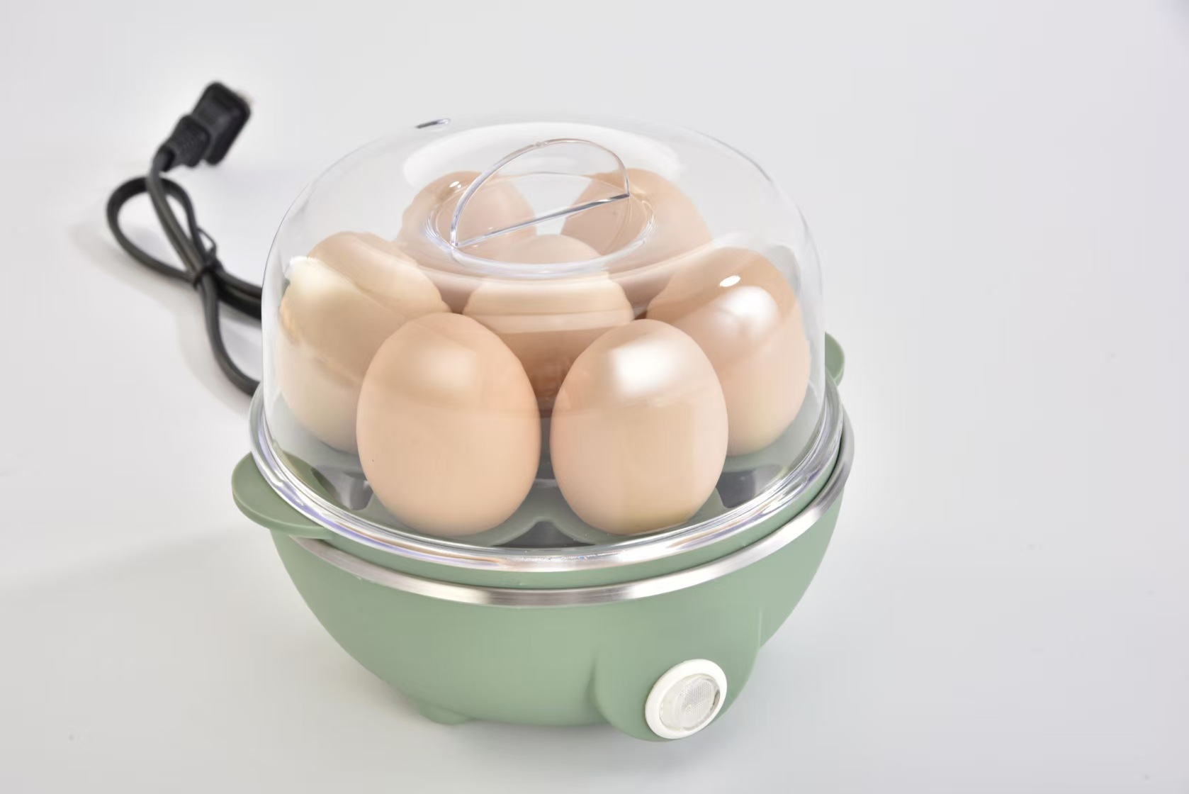 迷你多功能煮蛋器蒸蛋器自动断电家用小型蒸蛋机家用蒸鸡蛋煮蛋机 蒸蛋器煮蛋器儿童卡通