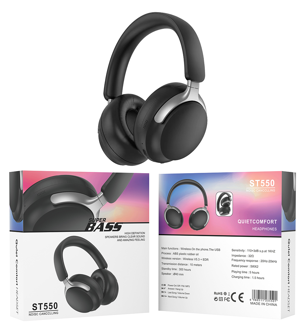 New Bluetooth headphones, wireless over-ear headphones, large ear cups, full ear coverage, heavy bass, stereo sound, student gifts, gaming mobile phones, headsets, cross-border Amazon, tiktok, AliExpress Application Scenario