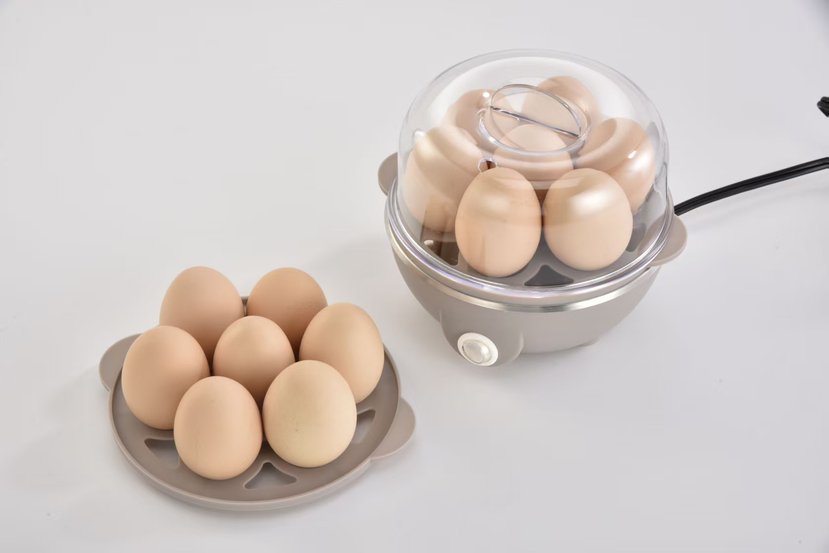 迷你多功能煮蛋器蒸蛋器自动断电家用小型蒸蛋机家用蒸鸡蛋煮蛋机 蒸蛋器煮蛋器儿童卡通详情图11