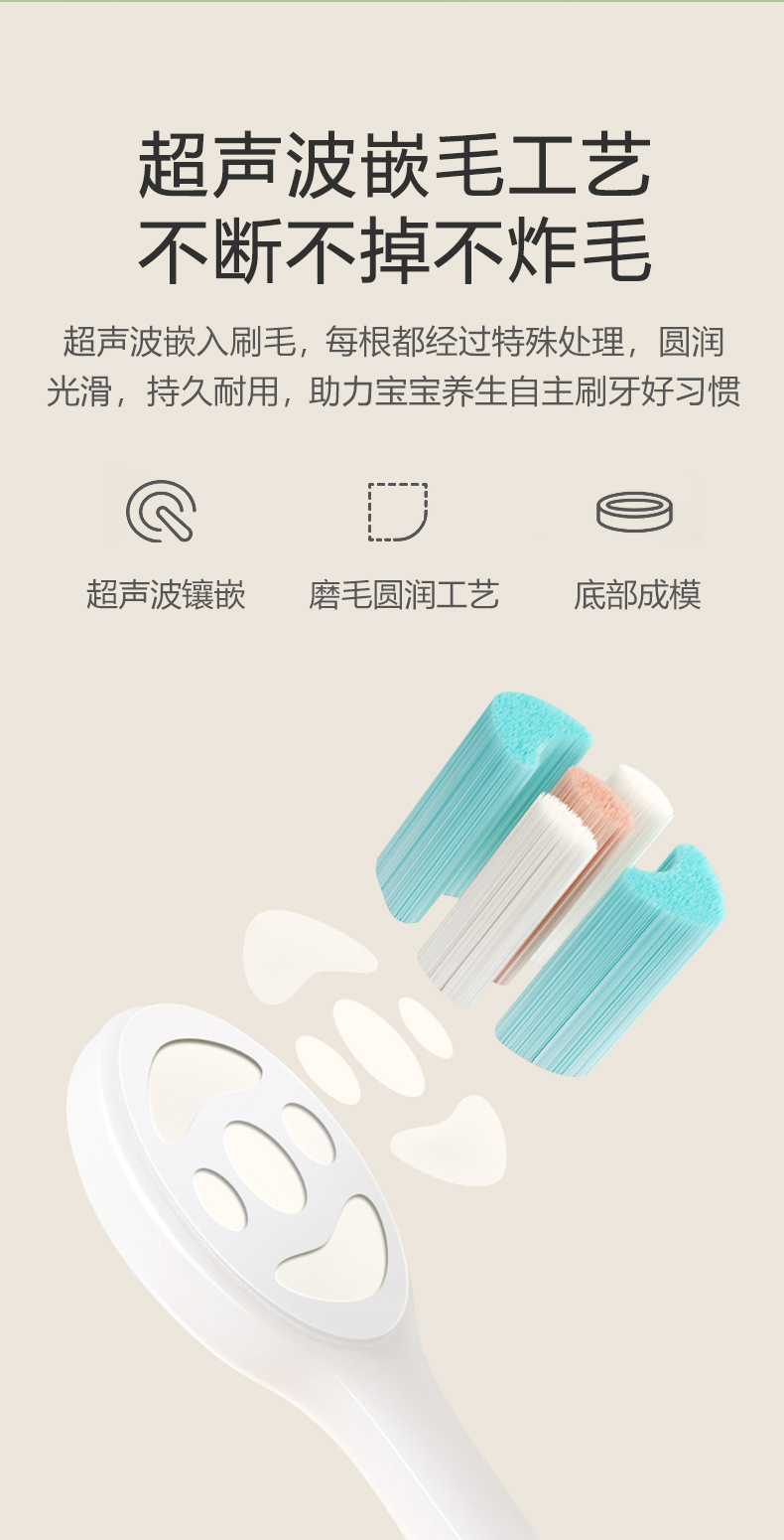 儿童牙刷0-1-2-3到6一12岁半以上换牙期宝宝软毛专用婴幼儿乳牙膏详情4