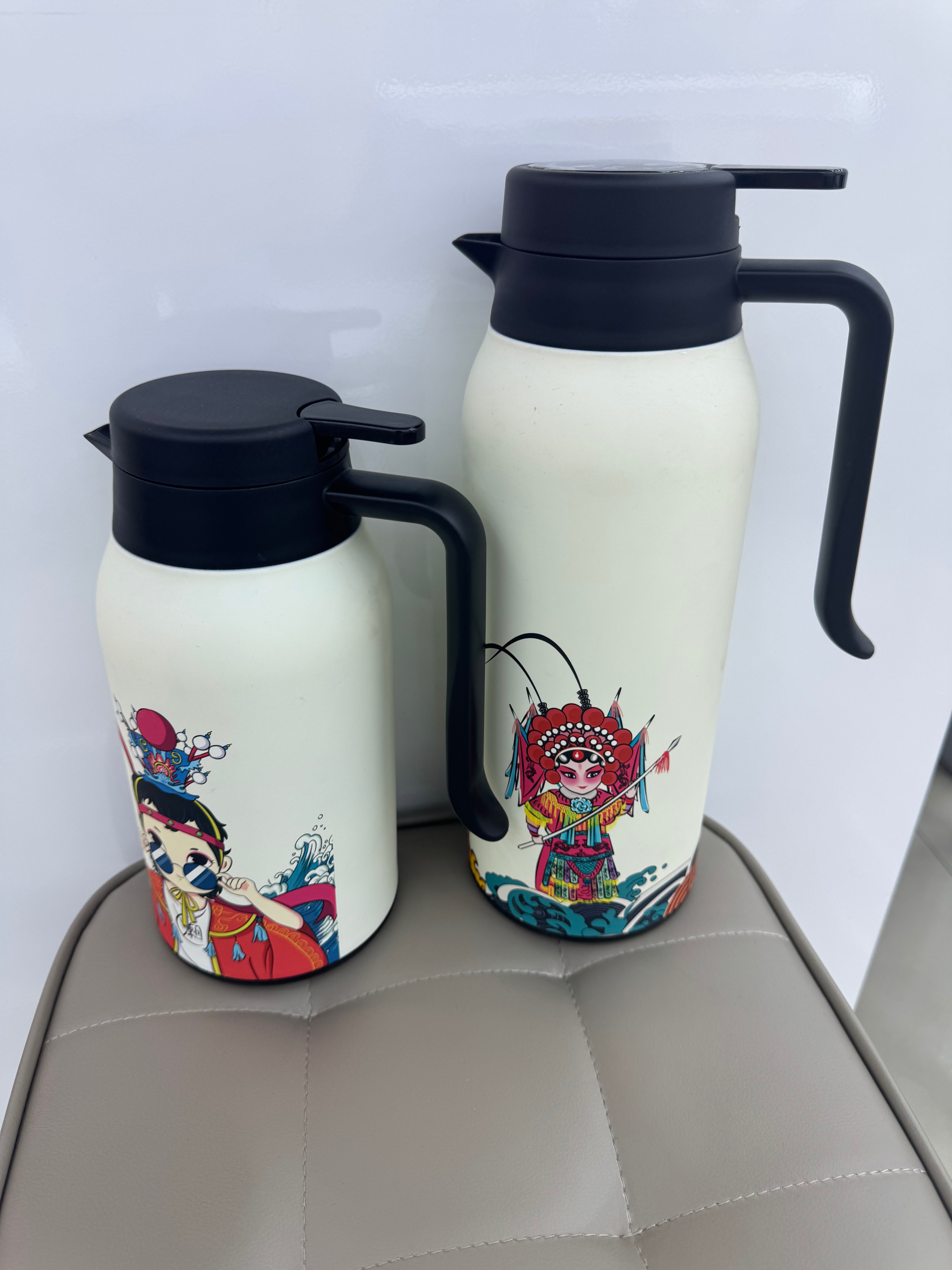 不锈钢保温壶按压出水暖水壶学生宿舍便携式热 瓶茶瓶