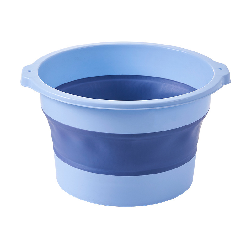 K10-2709可折叠泡脚桶按摩洗脚桶便携式足浴盆加厚加高足浴桶详情图5