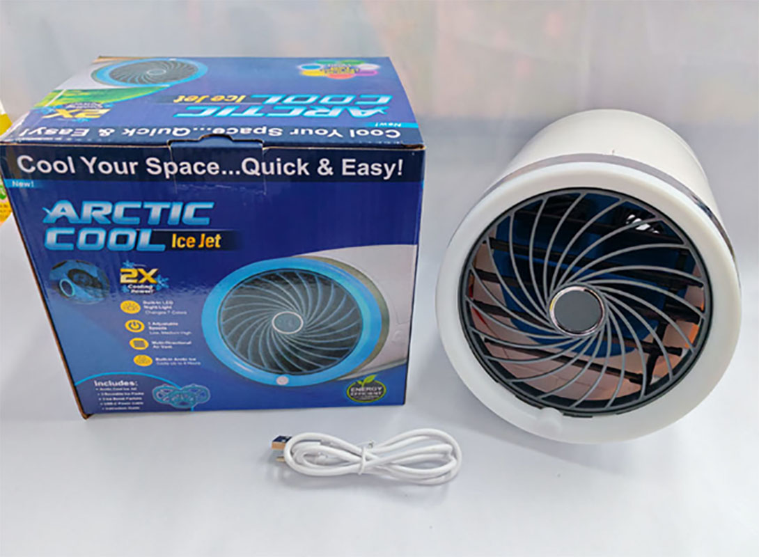 Ventilador con cilindro