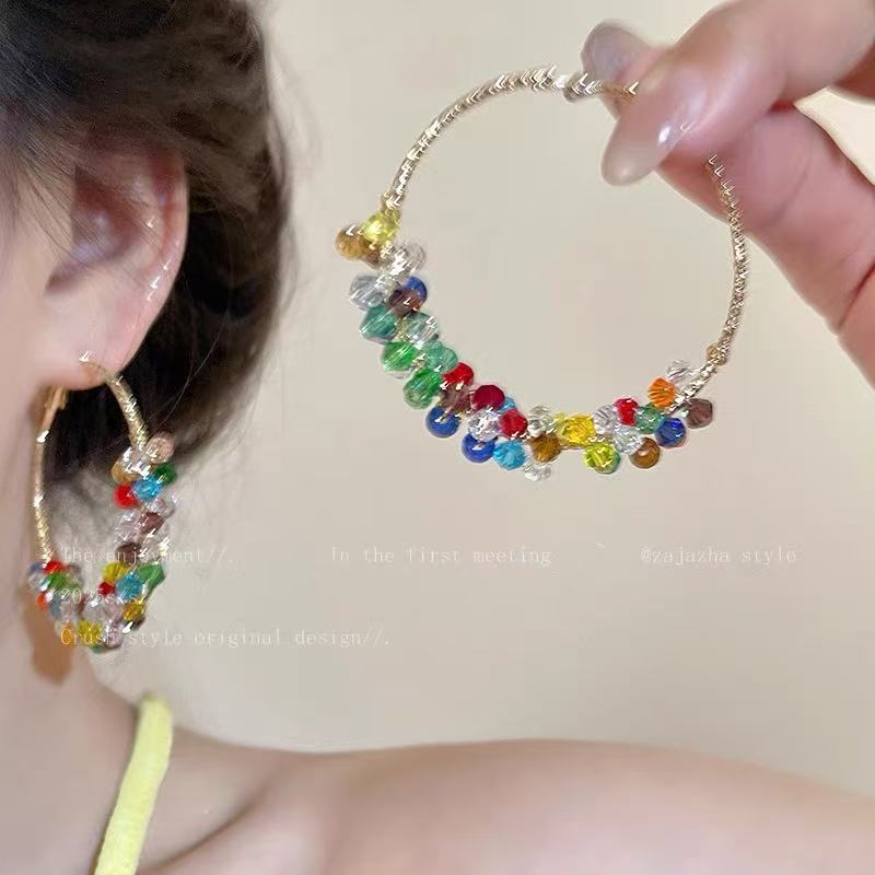 珍珠耳环烧焊工艺 高级感饰品 时尚耳饰 精致女士推荐 高质量耳环饰品